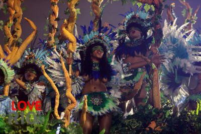 rio de janeiro brazilian carnival parades, queens and floats