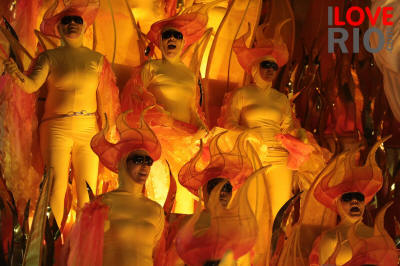 rio de janeiro brazilian carnival parades, queens and floats