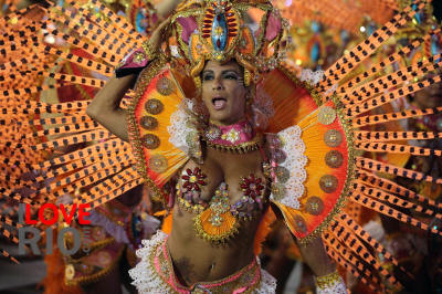 rio de janeiro brazilian carnival parades, queens and floats