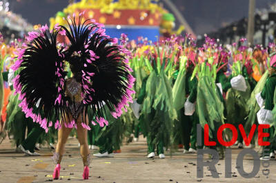 rio de janeiro brazilian carnival parades, queens and floats