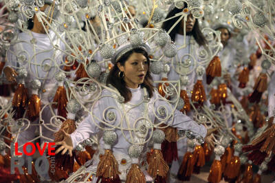 rio de janeiro brazilian carnival parades, queens and floats