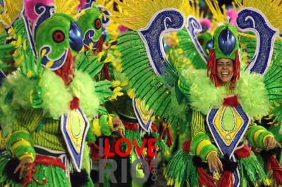 rio de janeiro brazilian carnival parades, queens and floats