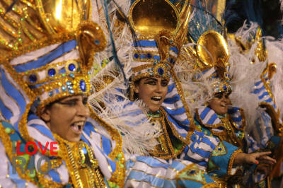 rio de janeiro brazilian carnival parades, queens and floats