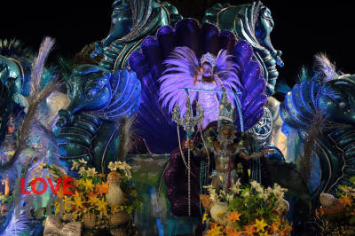 rio de janeiro brazilian carnival parades, queens and floats